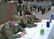 Brigádny generál Ivan Balog odovzdal velenia 1. mechanizovanej brigády plukovníkovi Alexandrovi Kollárikovi 2