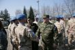 Slávnostný nástup príslušníkov misie UNFICYP